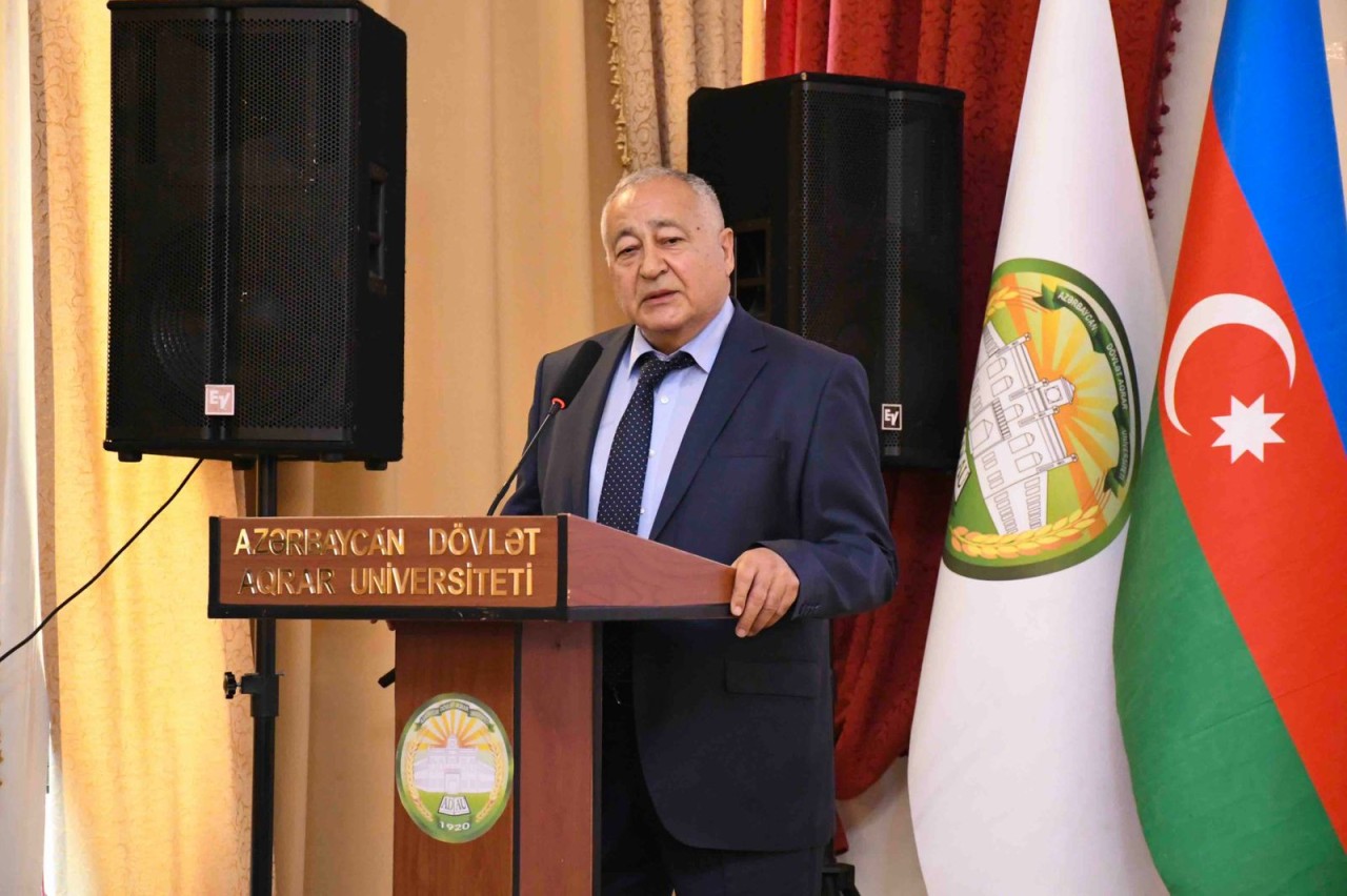 ADAU-da professor Yunis Səfərovun 100 illik yubileyi qeyd olundu - FOTOLAR